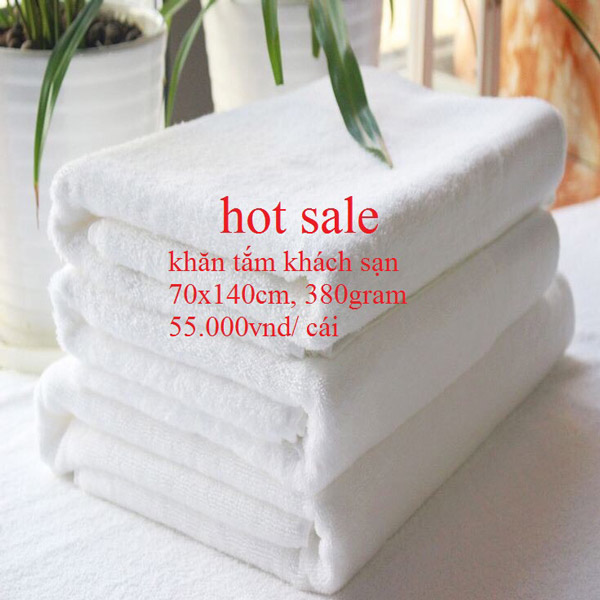 khăn tắm khách sạn 380 gram