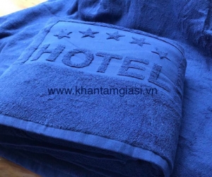 Khăn tắm dệt logo khách sạn 5 sao